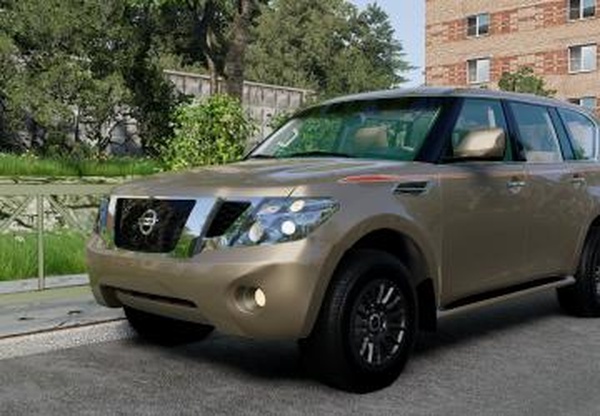 Мод Nissan Patrol (Y62) версия 1.0 для BeamNG.drive (v0.38.x)
