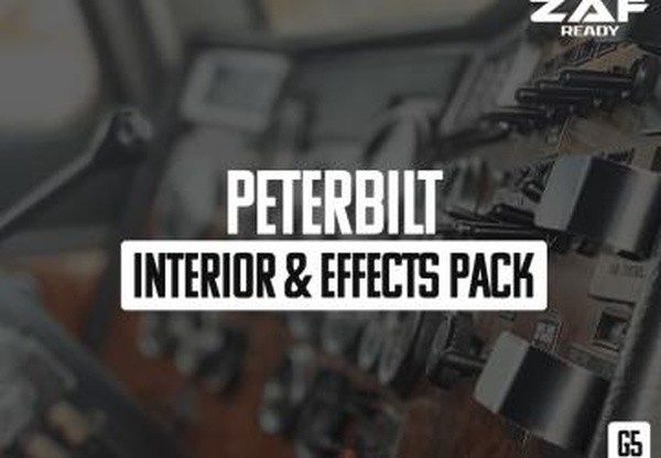 Мод Peterbilt Interior & Effect Sound Pack версия 1.4.2 для Euro Truck Simulator 2 (v1.59.x)