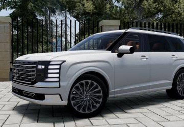 Мод Hyundai Palisade (2026) версия 1.3.2 для BeamNG.drive (v0.38.x)