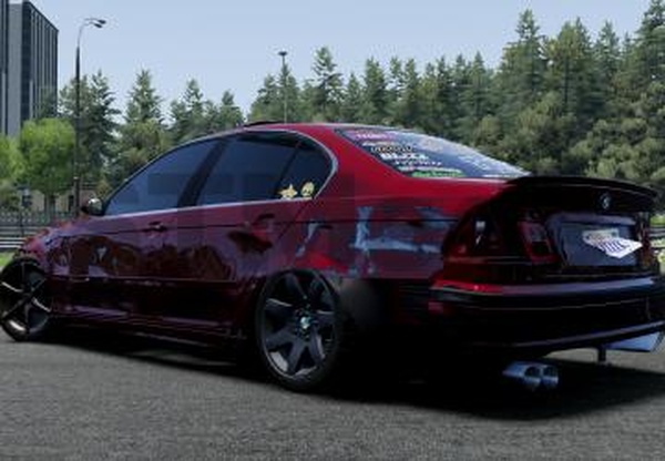 Мод BMW 3-Series (E46) версия 1.0 для BeamNG.drive (v0.38.x)