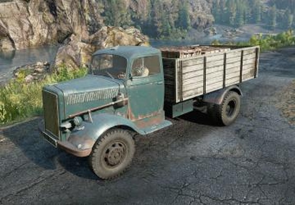 Мод Opel Blitz версия 1.1 для SnowRunner (v41.0)