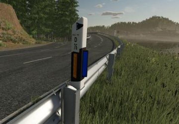 Мод German Small Road Poles (Prefab) версия 1.0.0.0 для Farming Simulator 2025