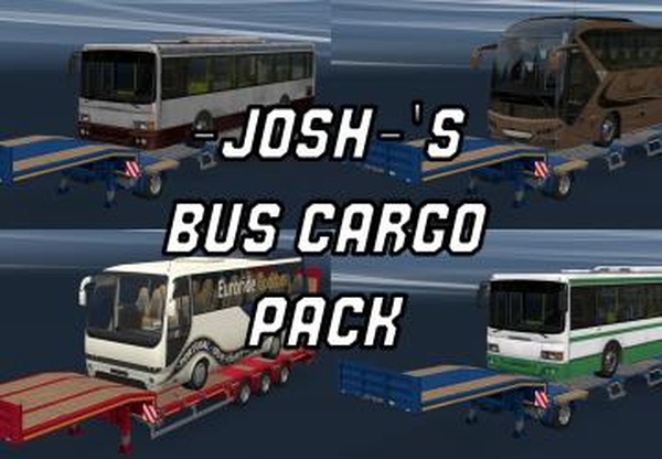 Мод Bus Cargo Pack версия 1.4 для Euro Truck Simulator 2 (v1.59.x)