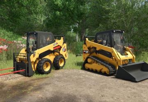 Мод Caterpillar 242D/259D версия 1.0.0.0 для Farming Simulator 2025