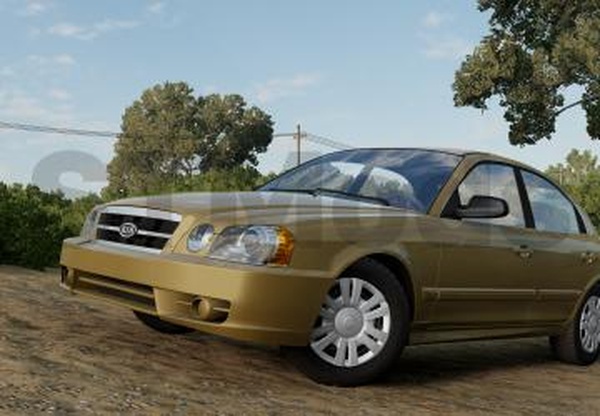 Мод Kia Optima (2004) версия 1.0 для BeamNG.drive (v0.38.x)