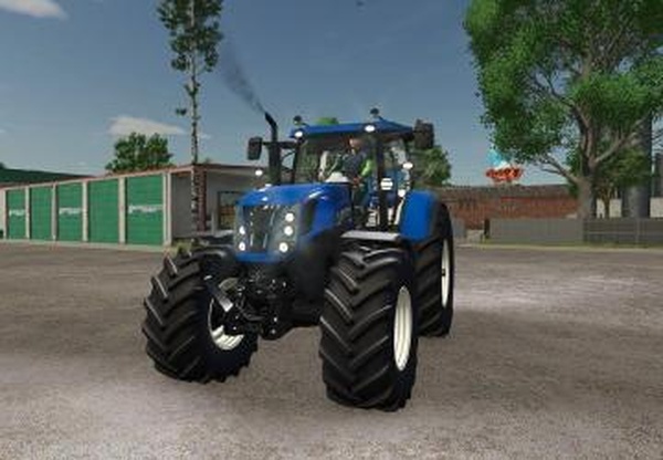 Мод New Holland T7/T7000 версия 1.0.0.0 для Farming Simulator 2025