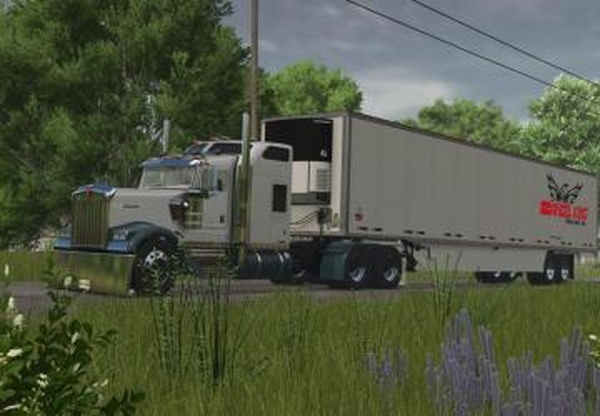 Мод Wabash 53ft Dry Van версия 1.0.0.0 для Farming Simulator 2025