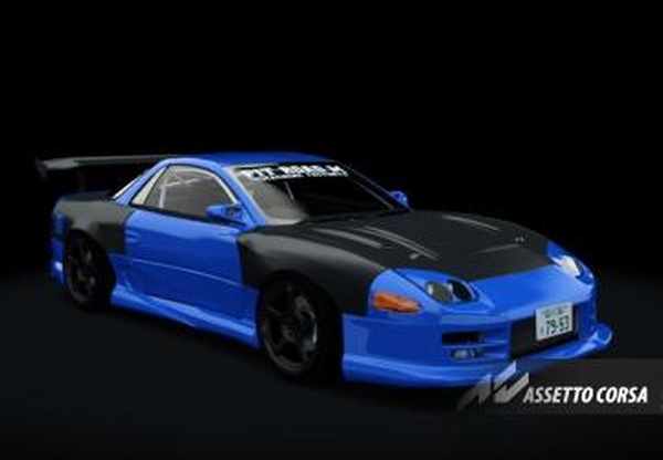 Мод Pit Road M - Mitsubishi GTO Twin Turbo stage 1 v1.0 для Assetto Corsa