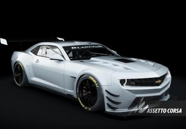 Мод Chevrolet Camaro GT3 версия 1.0 для Assetto Corsa