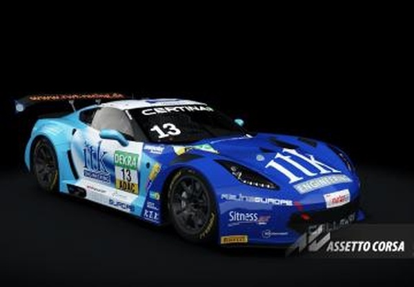 Мод Chevrolet Corvette C7 GT3-R Callaway версия 1.4 для Assetto Corsa