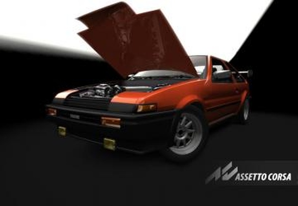 Мод Darkie Toyota AE86 версия 0.1 для Assetto Corsa