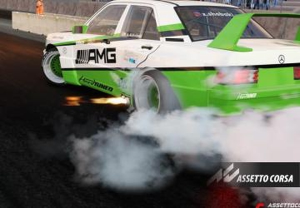 Мод Mercedes-Benz 190E EVO II версия v1 для Assetto Corsa