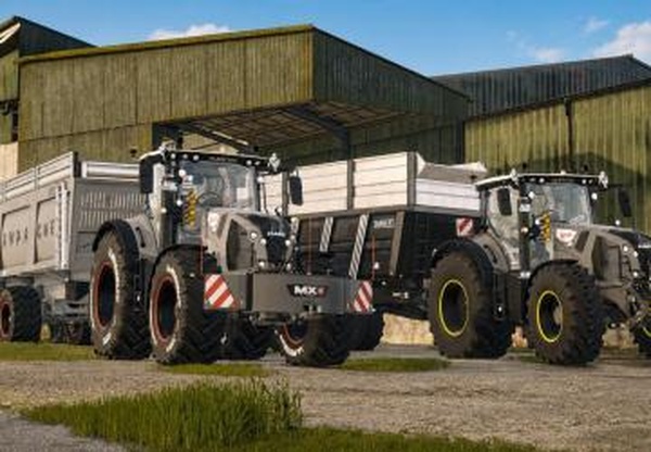Мод Claas Axion 870-800 Grey Edition версия 1.0.0.1 для Farming Simulator 2025