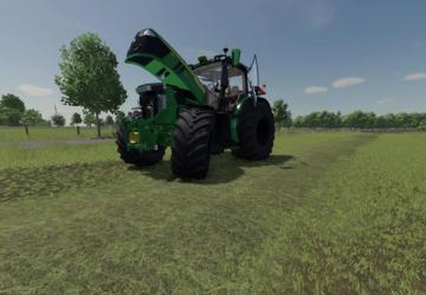 Мод John Deere 6R 2022 версия 1.0.0.0 для Farming Simulator 2025