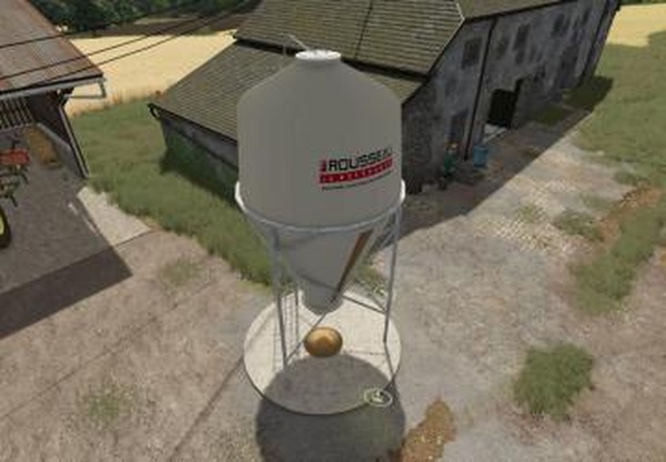 Мод ROUSSEAU feed silo версия 1.0.0.0 для Farming Simulator 2025