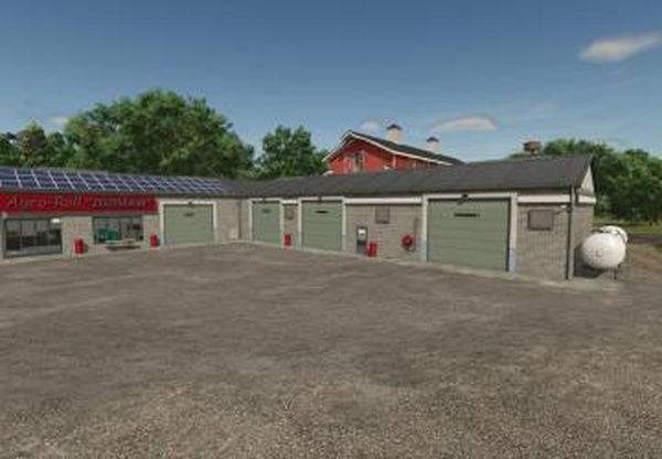 Мод Agro-Roll Zdzislaw Workshop версия 1.0.0.0 для Farming Simulator 2025
