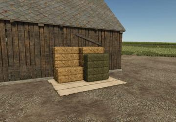 Мод Small HD Bale Storage версия 1.0.0.0 для Farming Simulator 2025