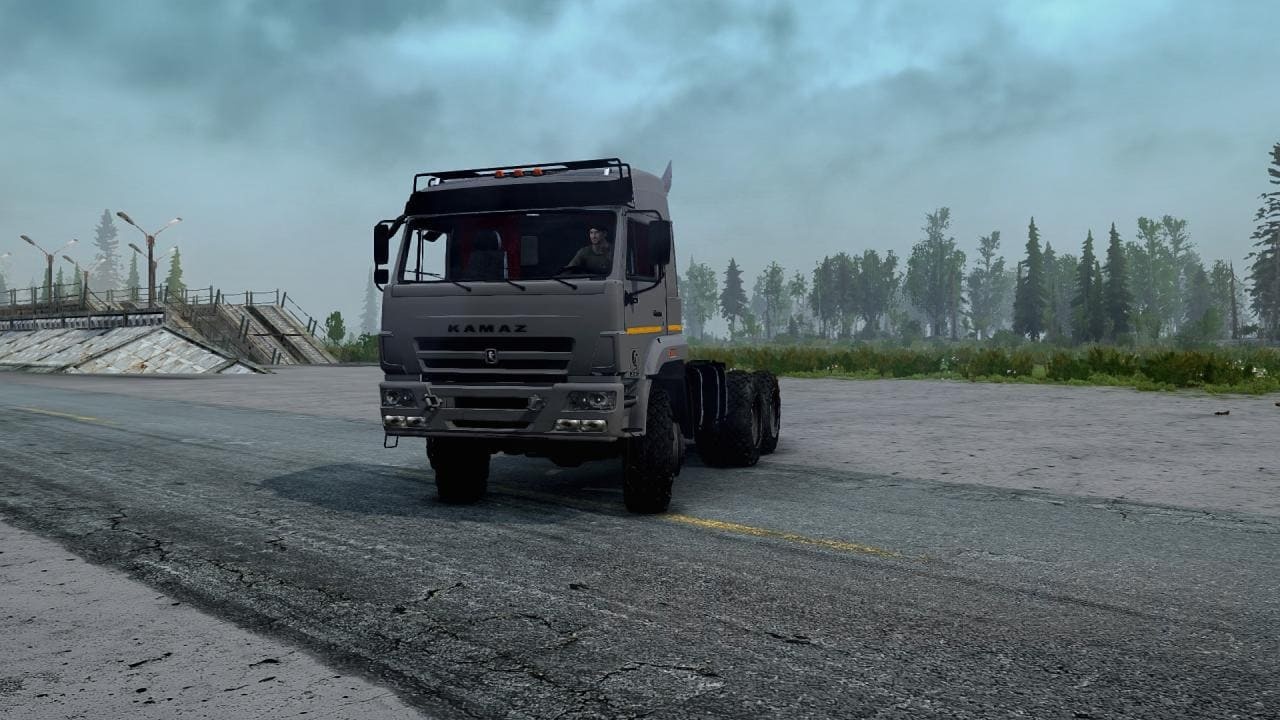 Мод Камаз-65224 для Spintires: MudRunner