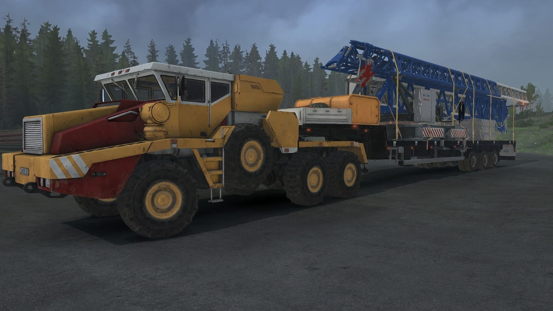 Мод Sleiter 816 Elephant v1.1 для Spintires: MudRunner