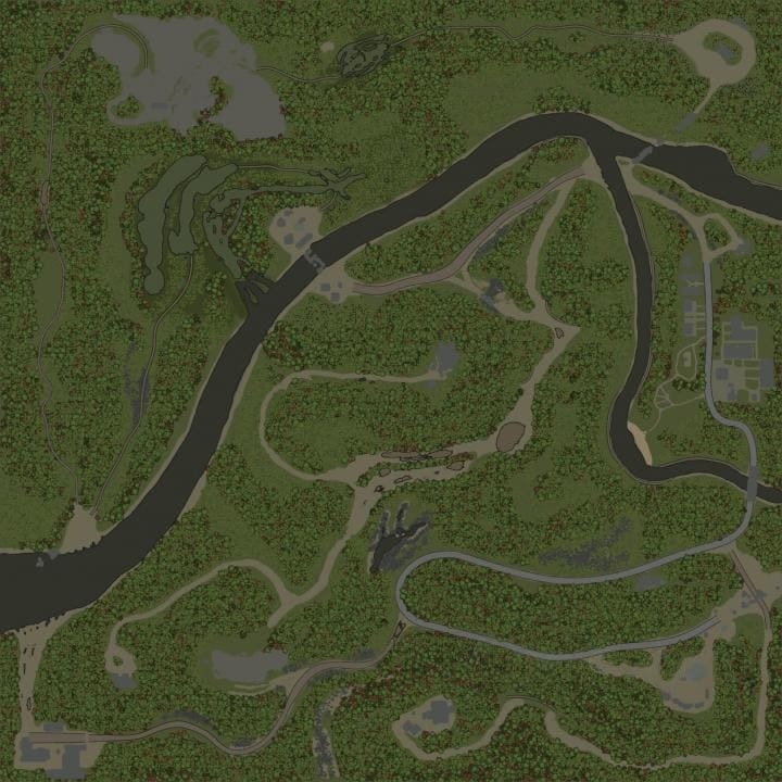 Мод Карта 777 для Spintires: MudRunner