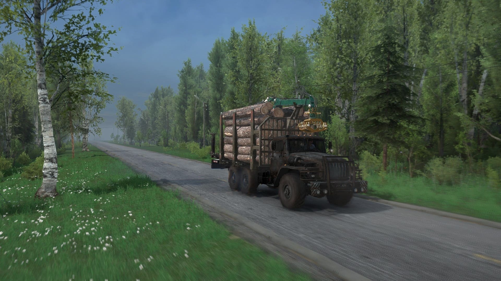 Мод Урал-4320 для Spintires: MudRunner