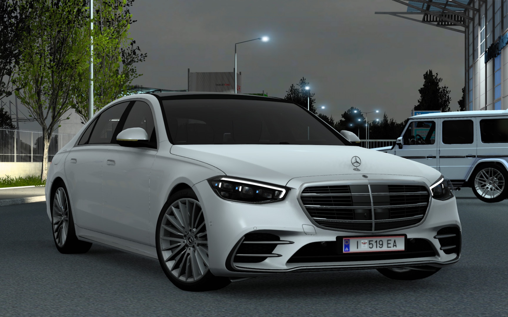 МОД Mercedes-Benz W223 S-Class v2.2 ДЛЯ EURO TRUCK SIMULATOR 2