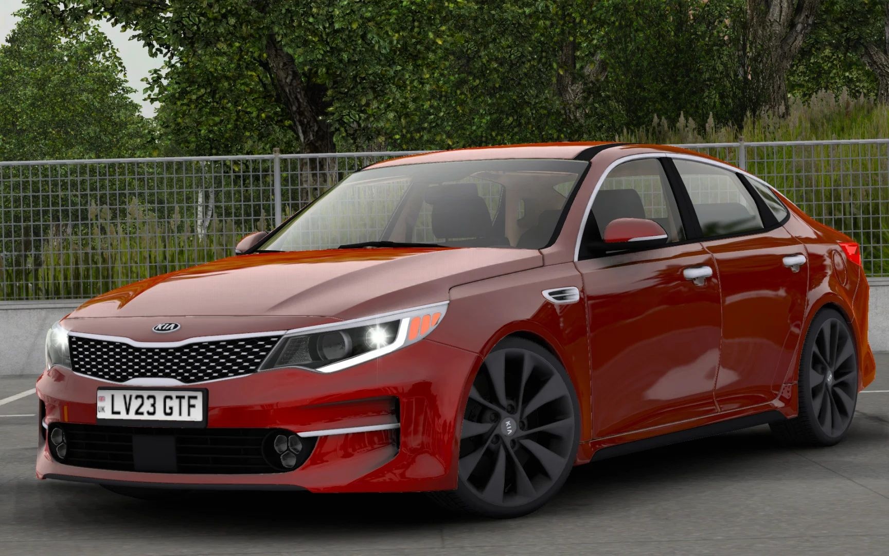 МОД KIA Optima JF 2016 v1.7 ДЛЯ EURO TRUCK SIMULATOR 2