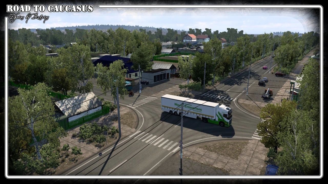 МОД Road to Caucasus v2.7 ДЛЯ EURO TRUCK SIMULATOR 2