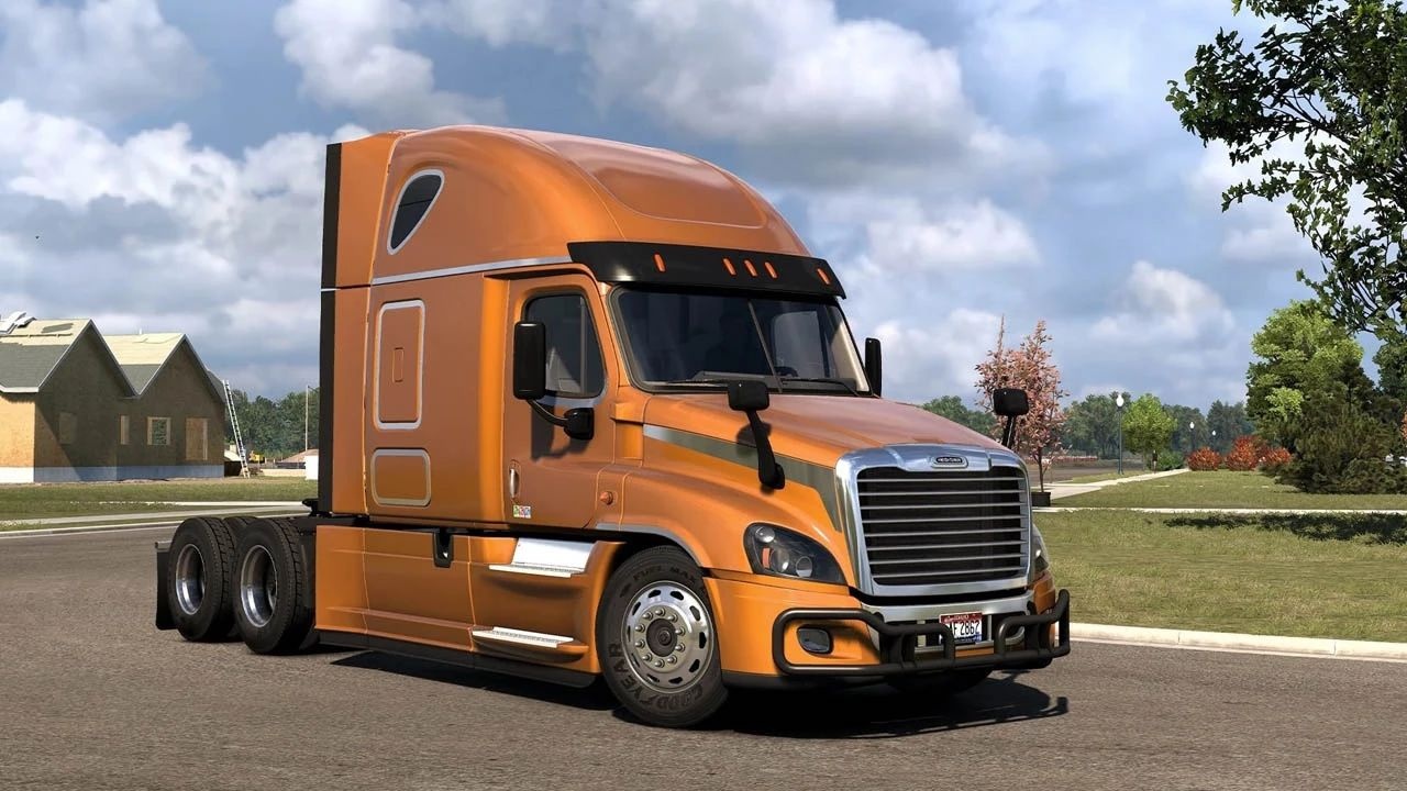 МОД Freightshaker Cascadia 125 v3.7.1 ДЛЯ AMERICAN TRUCK SIMULATOR