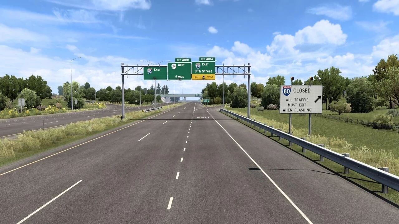 МОД Great America Map v5.7 ДЛЯ AMERICAN TRUCK SIMULATOR