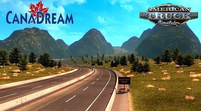 МОД CanaDream v2.59.0 ДЛЯ AMERICAN TRUCK SIMULATOR