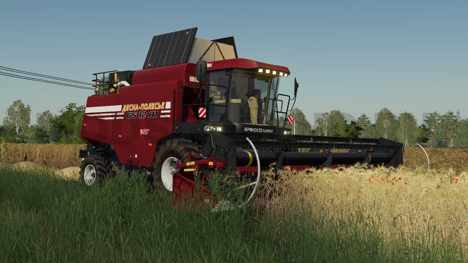 МОД PALESSE GS12A1/GS12A1 PRO PACK V1.0.0.1 ДЛЯ FARMING SIMULATOR 2019
