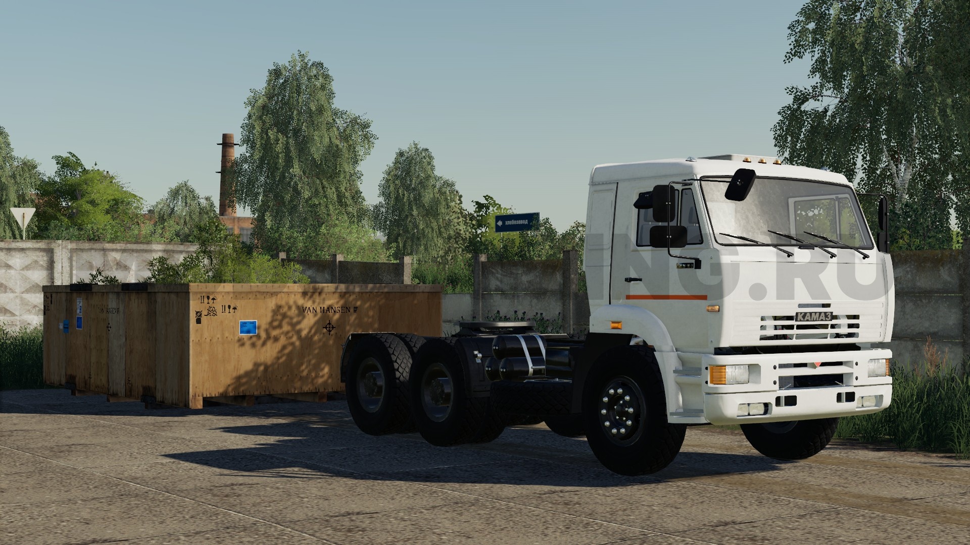 МОД КАМАЗ-6460 V1.0.0.0 ДЛЯ FARMING SIMULATOR 2019