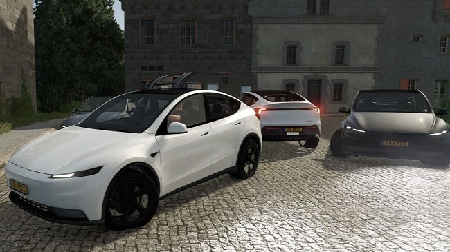 Мод Tesla Model Y Standard 2026 v1.0.0.0 (1.19.x) ДЛЯ FARMING SIMULATOR 2025