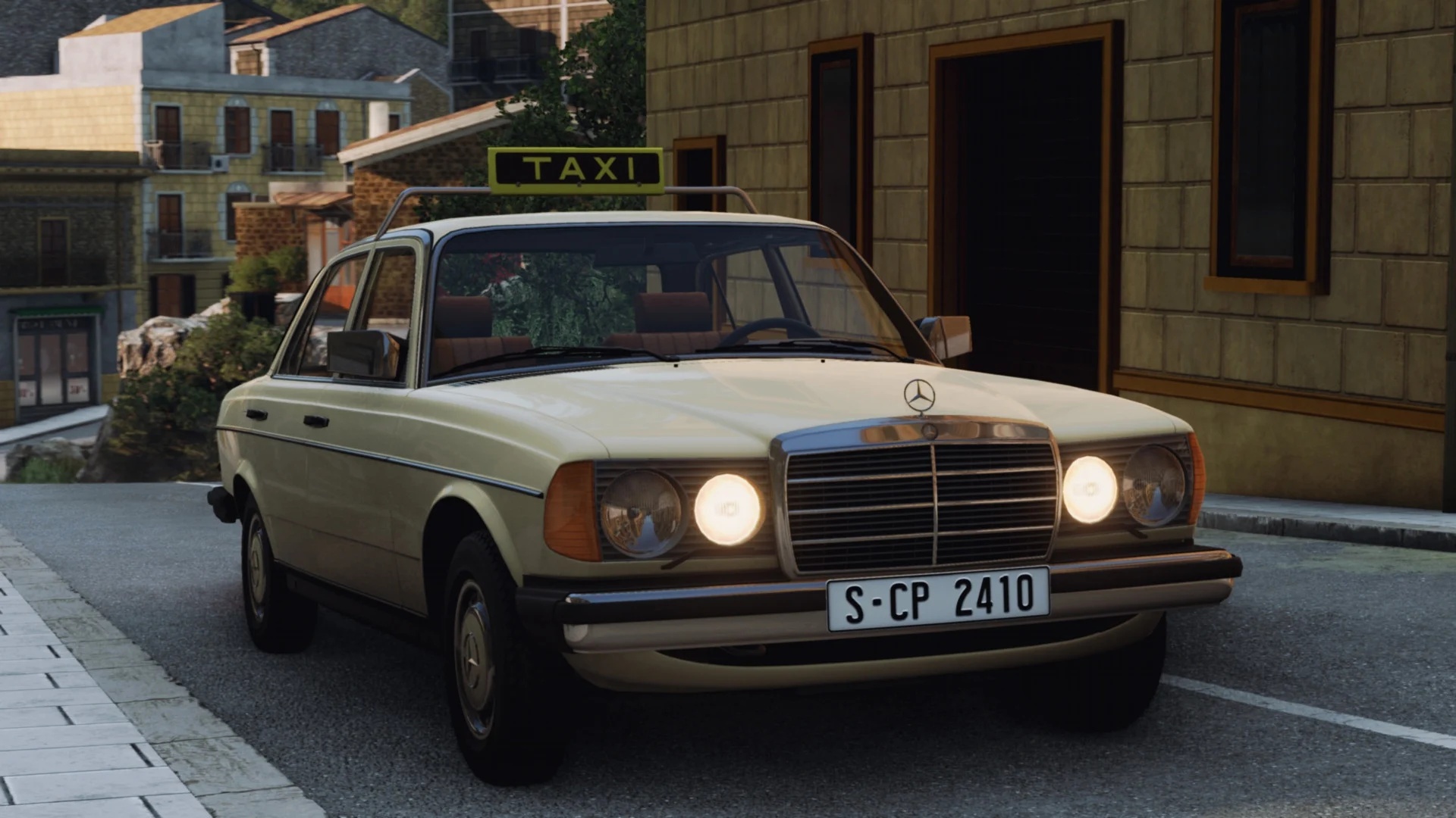 Мод Mercedes-Benz E-Class W123 v1.0 (0.38.x) ДЛЯ BEAMNG.DRIVE