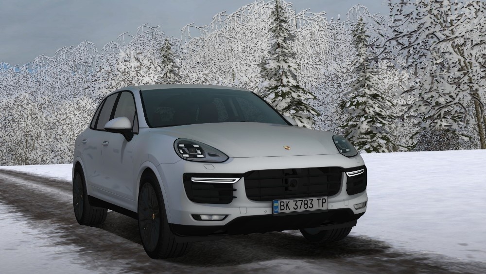 МОД Porshce Cayenne Turbo S 2016 v1.0 (1.5.9.2) ДЛЯ CITY CAR DRIVING