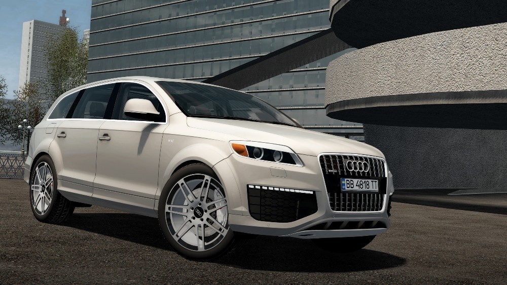 МОД Audi Q7 1-St Gen 2008-2015 v1.0 (1.5.9.2) ДЛЯ CITY CAR DRIVING 1.5.9.2