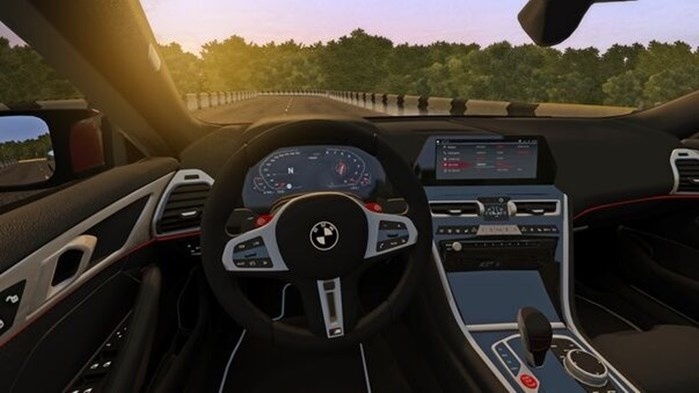 МОД BMW M8 COUPE (F92) 2020 ГОДА ДЛЯ CITY CAR DRIVING 1.5.9.2
