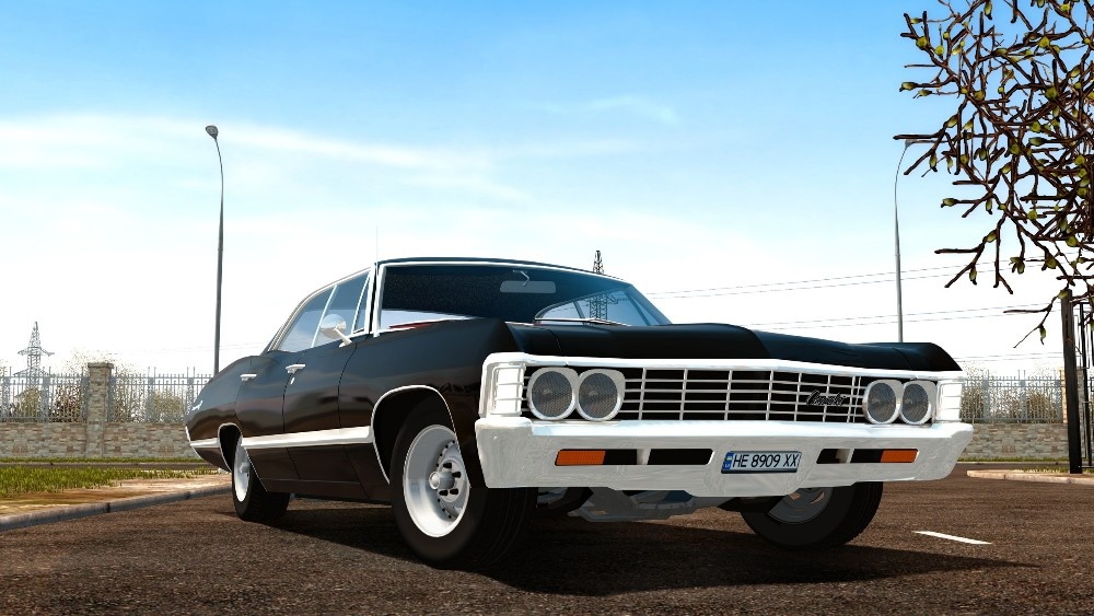 МОД Chevrolete Impala 1967 v1.0 ДЛЯ CITY CAR DRIVING 1.5.9.2