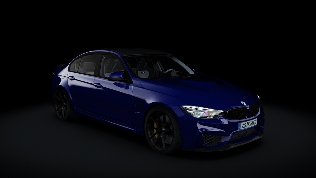 Мод BMW M3 F80 CS v1.1 для Assetto Corsa