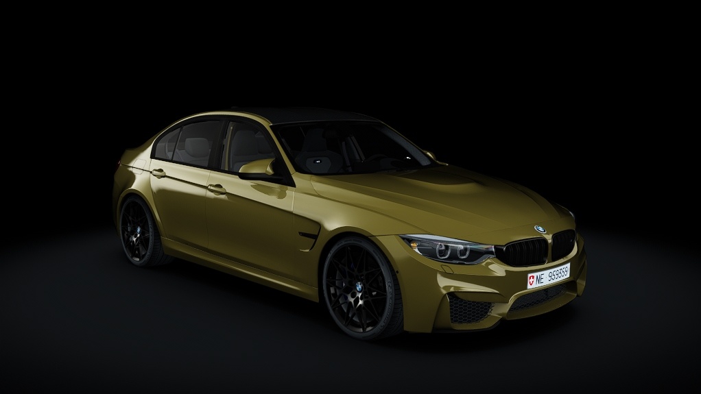 Мод BMW M3 F80 Competition Manual v1.1 для Assetto Corsa