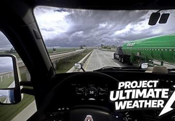 Мод Проект «Идеальная погода» версия 2.0 для American Truck Simulator (v1.59.x)
