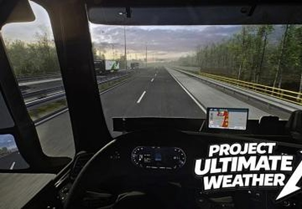 Мод Проект «Идеальная погода» версия 2.0 для Euro Truck Simulator 2 (v1.59.x)