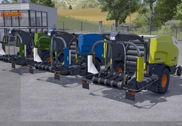 Мод Claas Rollant 455 Uniwrap версия 1.0.0.0 для Farming Simulator 2025