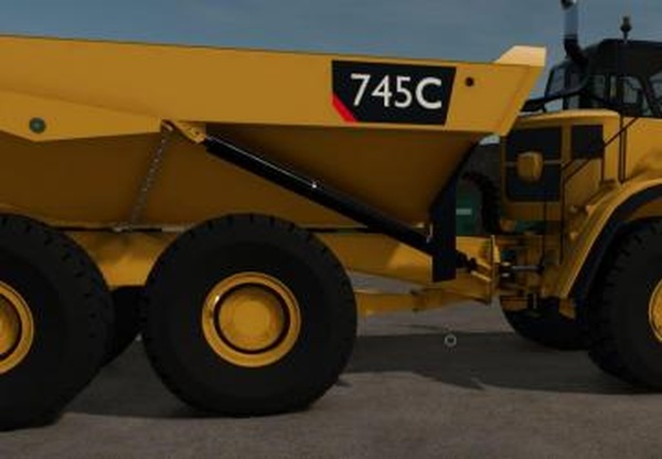 Мод CAT 745C версия 1.0.0.0 для Farming Simulator 2025