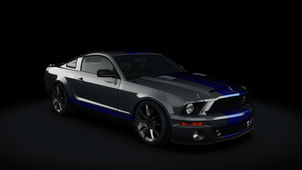 Мод Shelby GT500 2007 KR v1.0 для Assetto Corsa