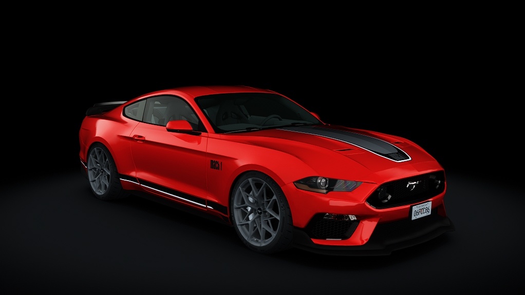 Мод Ford Mustang GT 2018 Mach 1 v1.0 для Assetto Corsa