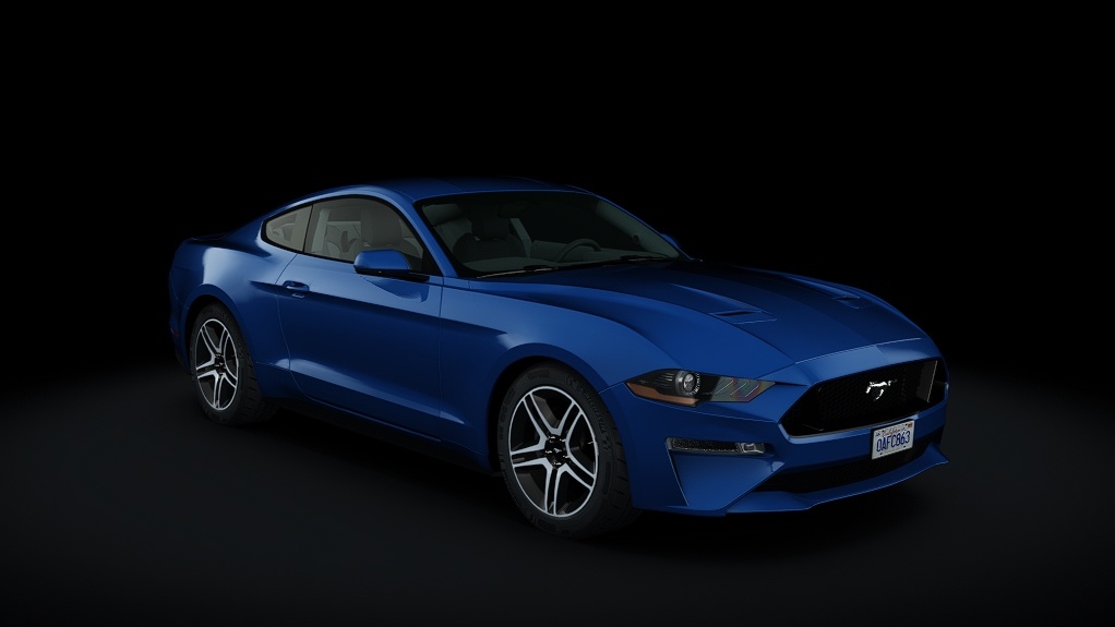 Мод Ford Mustang EcoBoost v1.0.1 для Assetto Corsa