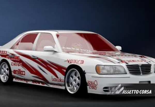 Мод Team Effort Infiniti Q45 Y33 версия 1.9 для Assetto Corsa
