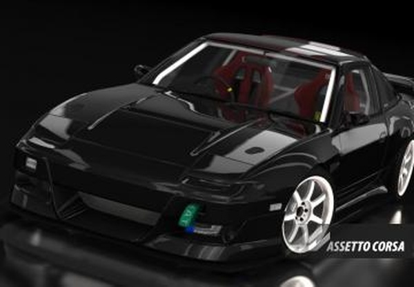 Мод EDN Nissan 180SX версия 1.1 для Assetto Corsa